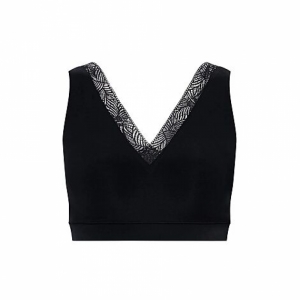 SOFTSTRETCH TOPS ZWART