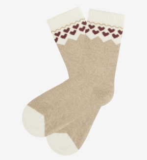 CH. FANTAISIE JACQUARD CAMEL