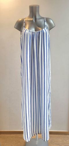 AMALFI DAY DRESS BLUE