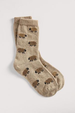 MOUTONS LUREX CAMEL
