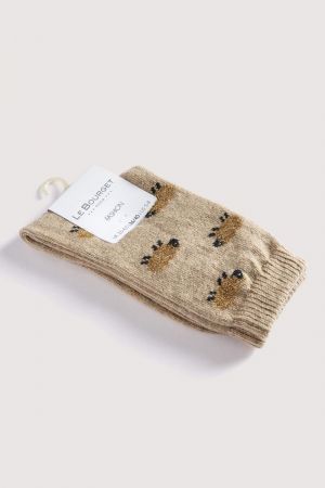 MOUTONS LUREX CAMEL