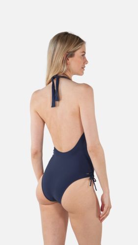 HALTER ONE PIECE NAVY