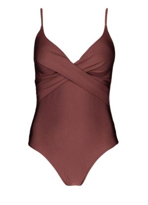 ISLA SHAPING ONE PIECE MAROON